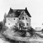 Le moulin selon un dessin de J. Dunford