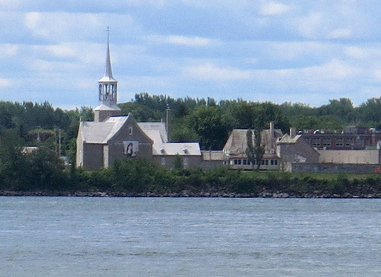 Kahnawake vue de Lachine 