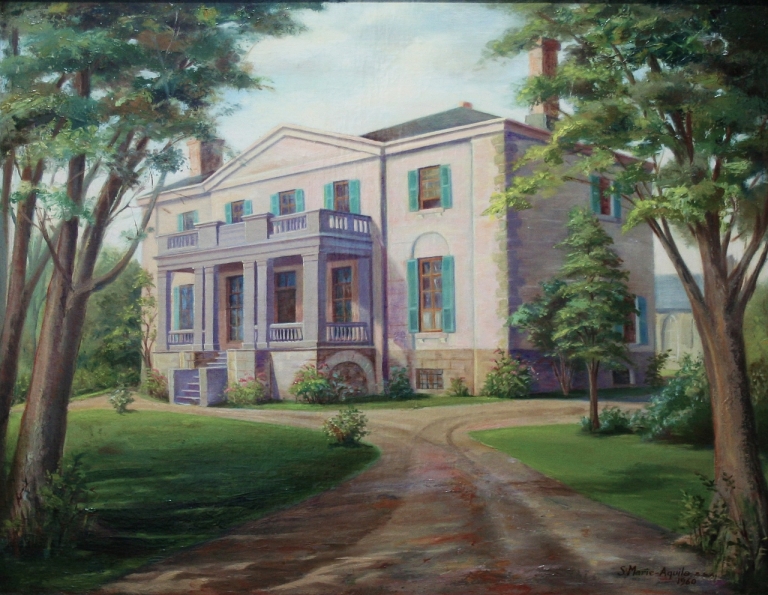 Manoir Simpson vers 1888