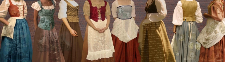 La murale des Filles du Roy